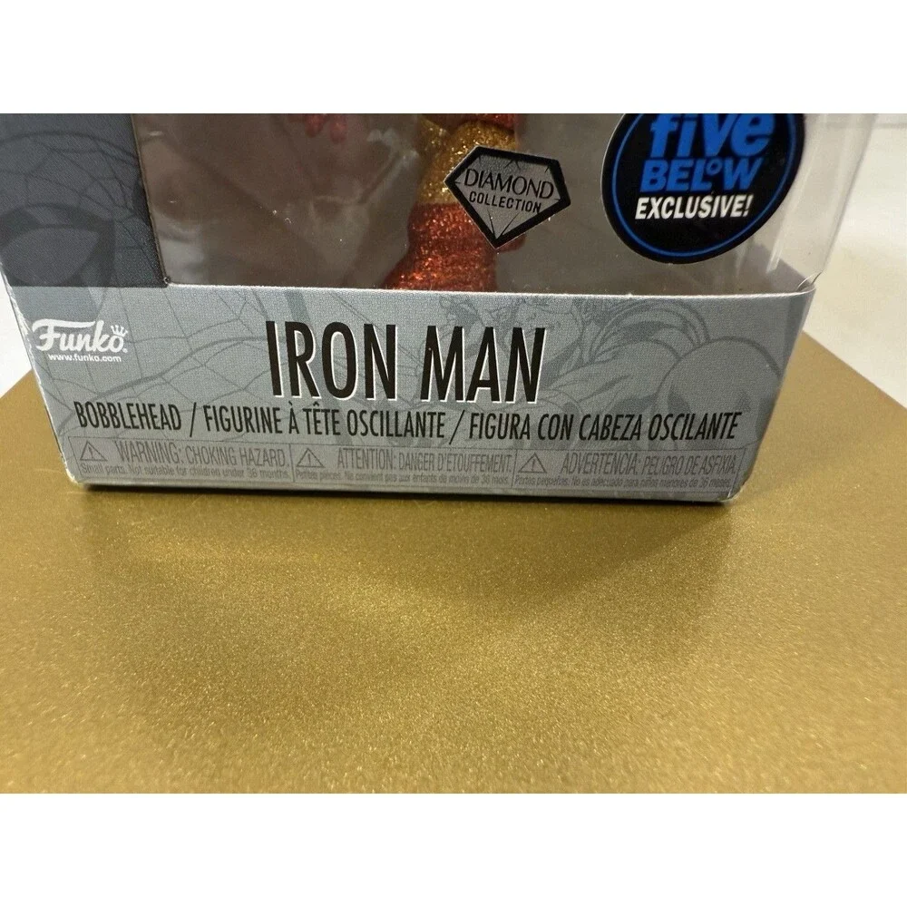 Funko Minis‎ Marvel Iron Man #217 Diamond Collection 5Below Exclusive